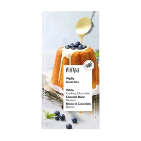 Vivani Čokoládá bílá na vaření 150g BIO